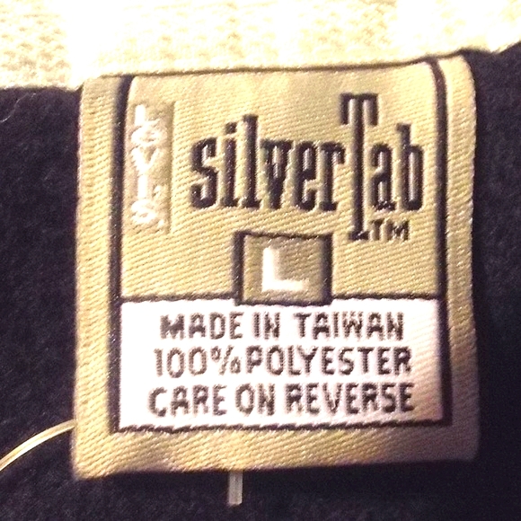 Vintage NWT Levi's SilverTab Black Button Fleece - Picture 4 of 8